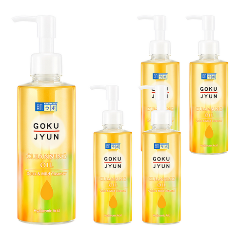 하다라보 고쿠쥰 클렌징 오일, 200ml, 5개