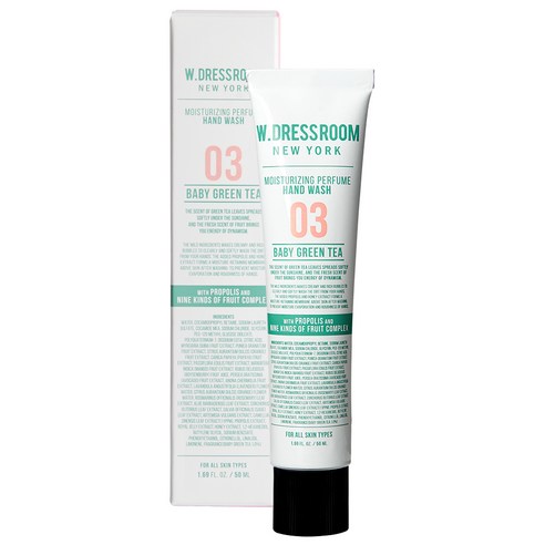 더블유드레스룸 퍼퓸 핸드워시 No03 베이비그린티, 50ml, 1개