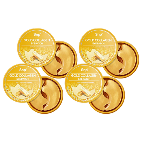 에스엔피 골드 콜라겐 아이 패치, 60개입, 4개