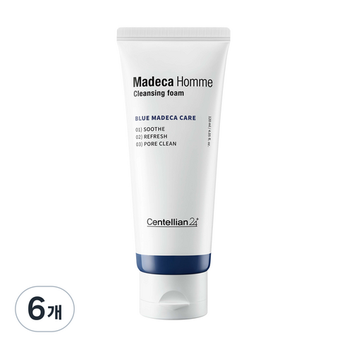 동국제약 센텔리안24 마데카 옴므 클렌징폼, 6개, 120ml