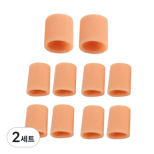 발가락보호대 10g x 2p + 5.5g x 8p 세트, 2세트