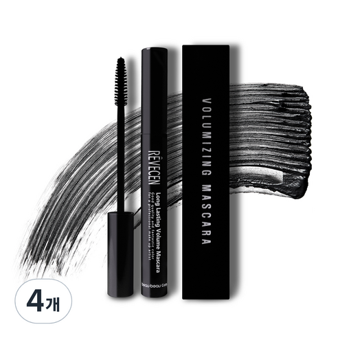 레브쌍 볼루마이징 마스카라 7ml, 4개
