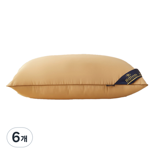 비투윈 편안한 베개솜 600g, 카멜, 6개