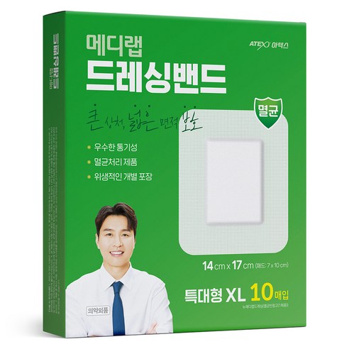 메디랩 드레싱밴드, 10개입, 1개