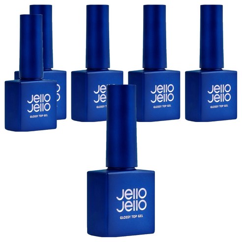 젤로젤로 글로시 탑 젤, 6개, 10ml