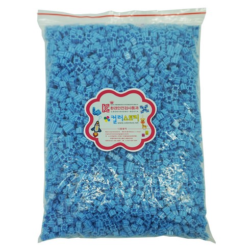 컬러스토리 디폼블럭 10mm 1kg B17, 하늘색, 1개