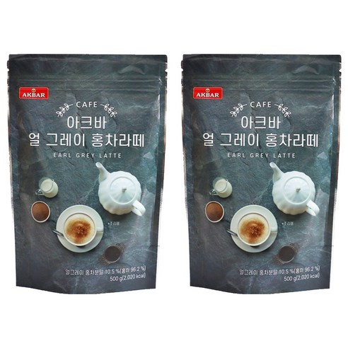 아크바 얼그레이 홍차라떼 500g, 1개입, 2개