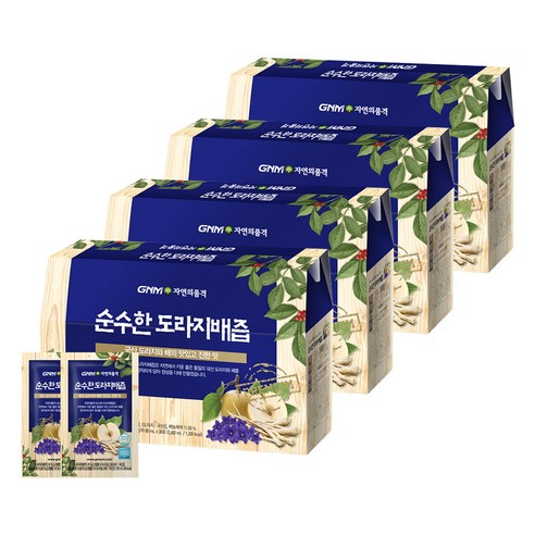 GNM자연의품격 순수한 도라지배즙, 80ml, 120포