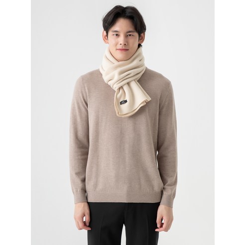 캐럿 플랫백 머플러