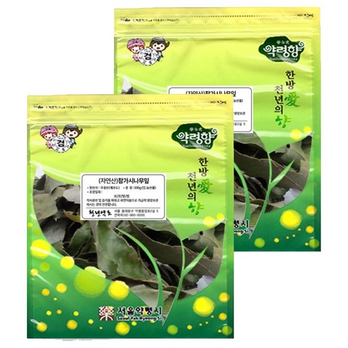 자연산 참가시나무잎, 2개, 300g