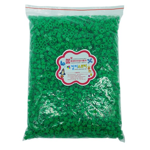컬러스토리 디폼블럭 10mm 1kg B15 3030p, 녹색