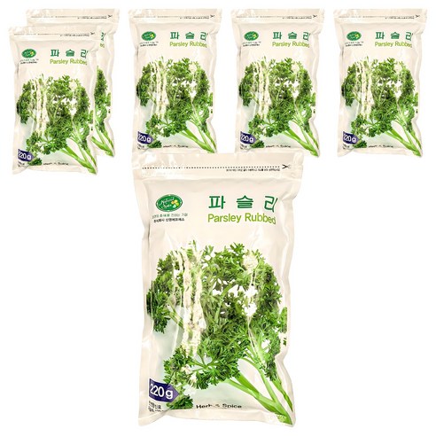 내츄럴스파이스 파슬리 후레이크, 220g, 6개
