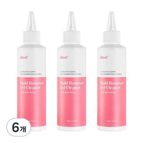 다우트 곰팡이 제거젤, 200g, 6개