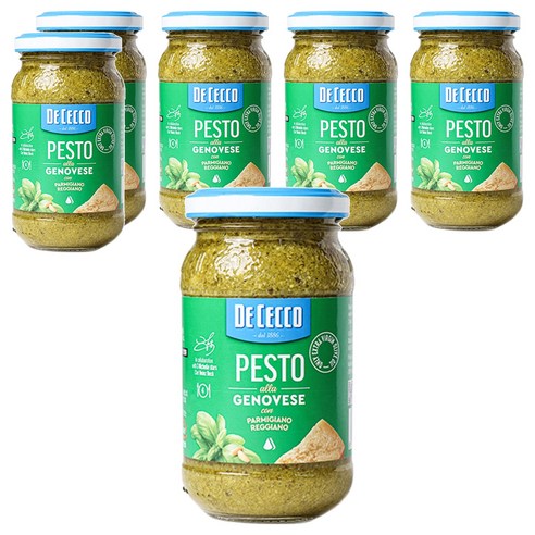 데체코 바질 페스토, 190g, 6개