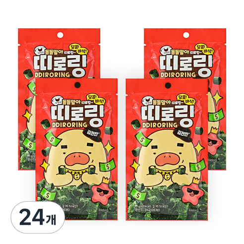 만전김 띠로링, 10g, 24개