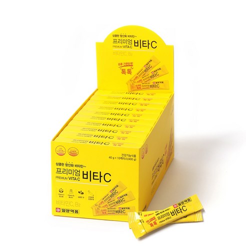 일양약품 프리미엄 비타C, 100회분, 40g, 10개