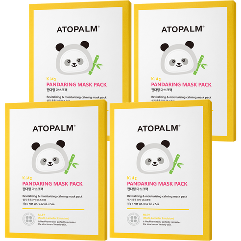 아토팜 판다링 마스크 팩 15g, 5개입, 4개