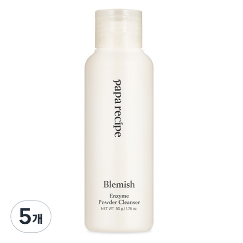 파파레서피 블레미쉬 효소 파우더 클렌저, 50g, 5개