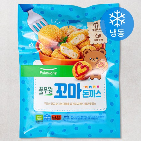 풀무원 꼬마 돈까스 (냉동), 400g, 1개