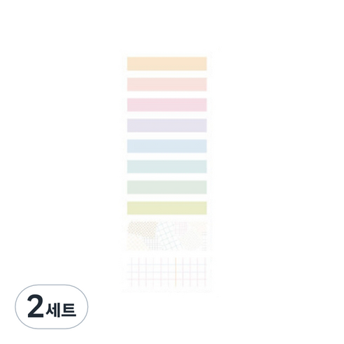 온업 DIY 다이어리 꾸미기 테이프 세트 ST25, 타입10, 2세트