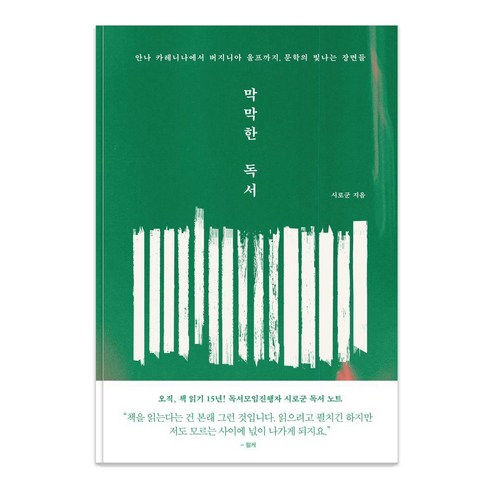 막막한 독서:안나 카레니나에서 버지니아 울프까지 문학의 빛나는 장면들, 상세페이지 참조, 북루덴스