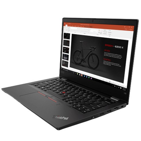 레노버 씽크패드 Black 노트북 L13-S00U (10세대i7-10510U 33.7cm Intel UHD Graphics WIN10 ), 코어i7 10세대, 256GB, 8GB, WIN10 Pro