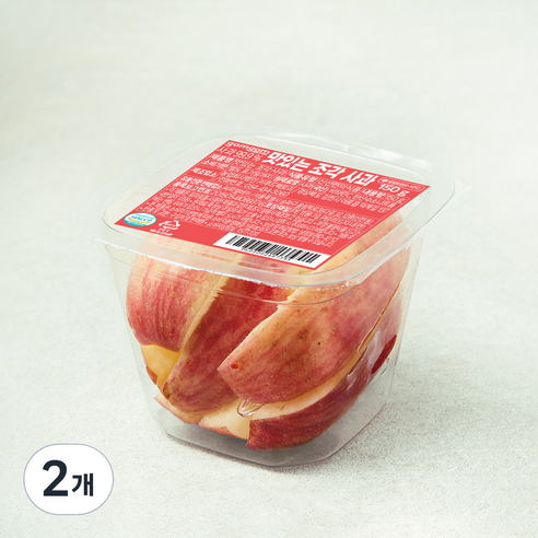 곰곰 맛있는 조각 사과, 2개, 150g