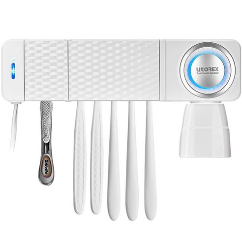   Utolex Home Toothbrush Sterilizer UTC-56AW, White