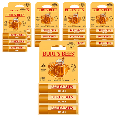 버츠비 모이스춰라이징 립밤, 허니, 12.75g, 18개