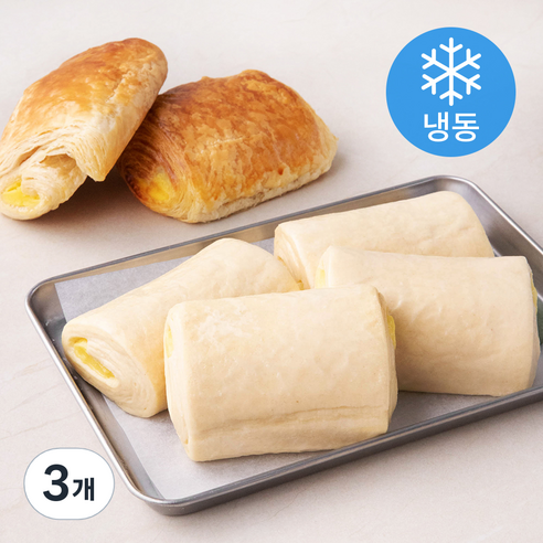 맘쿠킹 브리도 뺑라크림 생지 (냉동), 90g, 4개입, 3개