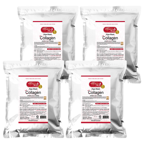 메디플라워 모델링팩 콜라겐 500g, 1개입, 4개