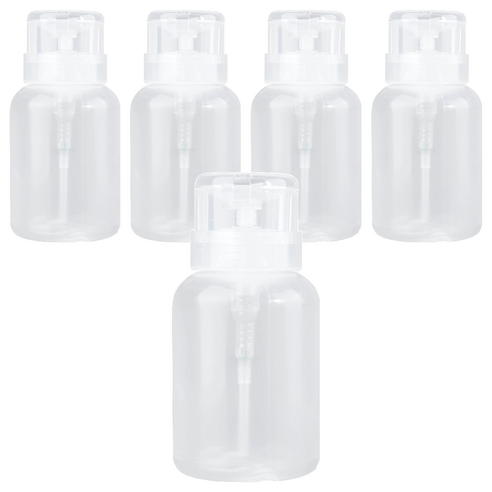 네일 디스펜서 리무버 공병 220ml, 5개, 투명