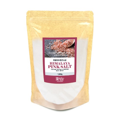 히말라야 핑크소금 fine, 1kg, 1개