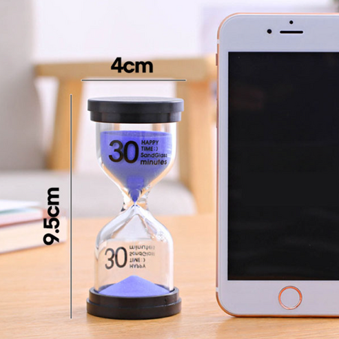 3분의 마법, 스토리빙 모래시계로 일상에 여유와 집중력을 더하세요.