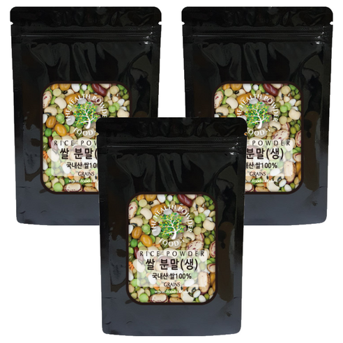 스쿨아이 국내산 생 쌀 분말, 1.2kg, 3개