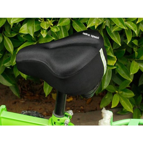 메이크스피드 생활형 자전거 안장커버 + 방수커버 세트로 편안하고 건조한 승차감을 보장하세요.