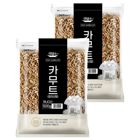 더담은 호라산밀 카무트, 500g, 2개