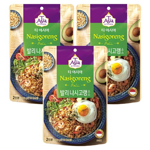 5분 만에 떠나는 미식 여행! 티아시아키친 발리 나시고랭 소스 솔직 후기 나시고랭소스