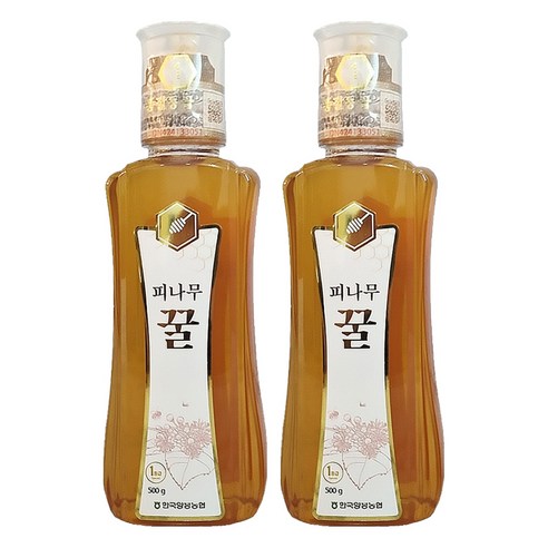 한국양봉농협 피나무 꿀, 500g, 2개