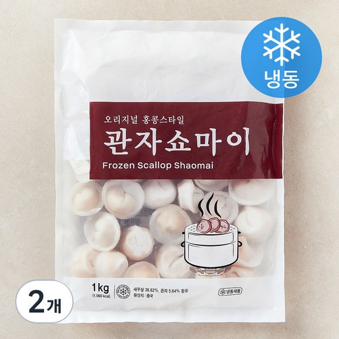 세미원 관자쇼마이 만두 (냉동), 1kg, 2개