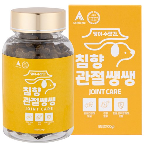 댕이수랏간 강아지 침향 영양제, 85정, 뼈/관절강화, 1개