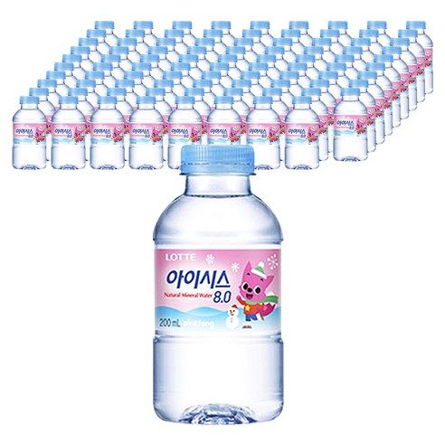 아이시스 8.0, 200ml, 80개입