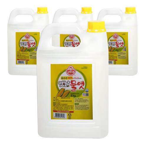 오뚜기옛날 물엿, 5kg, 4개