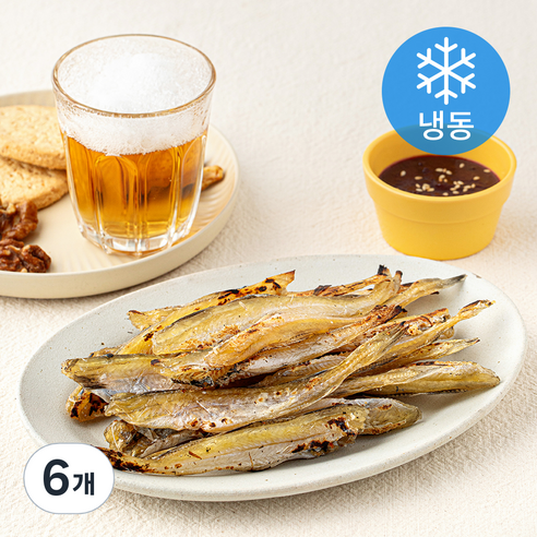 주안상점 조미대구 미니노가리 (냉동), 6개, 100g