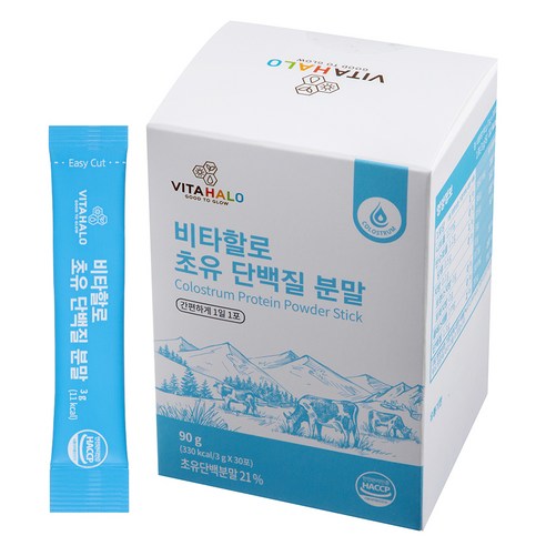비타할로 초유 단백질 분말, 3g, 1개