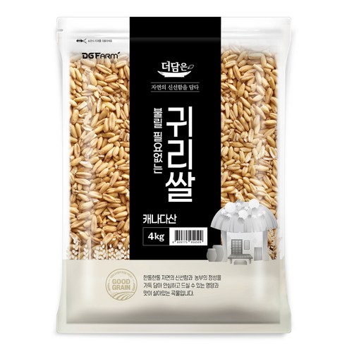 더담은 캐나다산 귀리쌀, 4kg, 1개