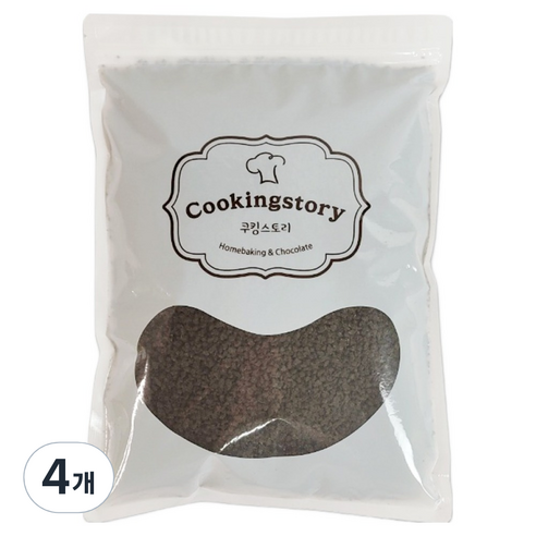 쿠킹스토리 초코크런치, 1kg, 4개