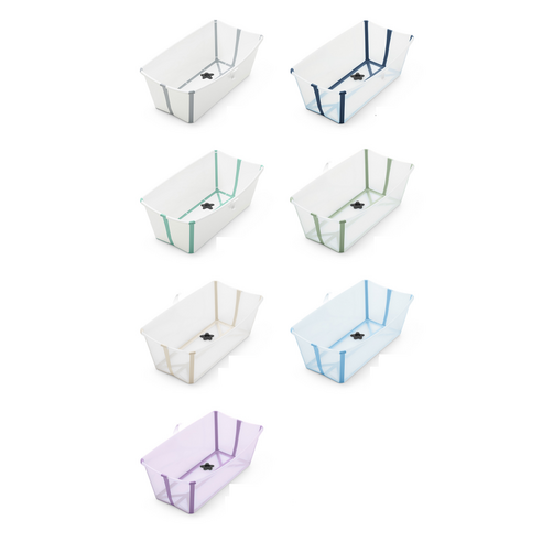 스토케 플렉시바스: 아기와 함께하는 행복한 목욕 시간