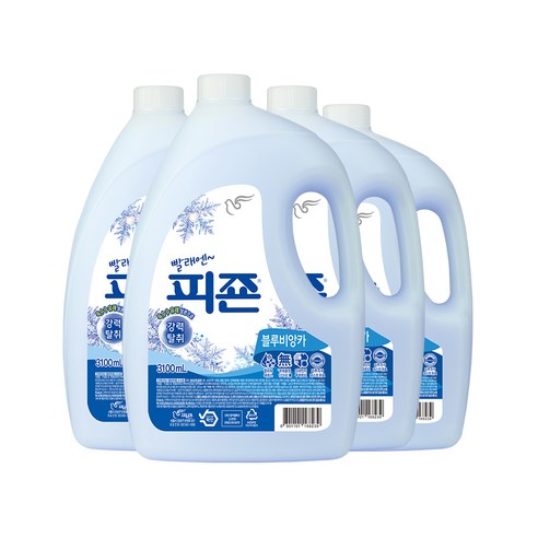 피죤 레귤러 블루비앙카, 3.1L, 4개