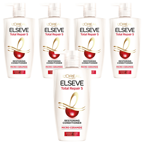 로레알파리 토탈리페어5 컨디셔너, 410ml, 5개